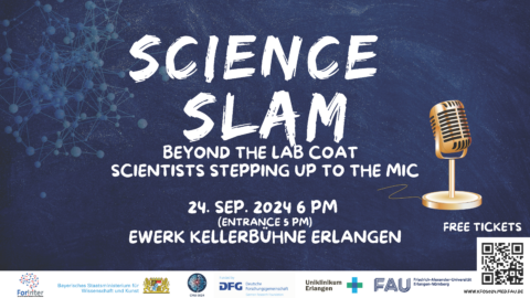 Towards entry "Scientist are grapping the Mic – Join our Science Slam in Erlangen"